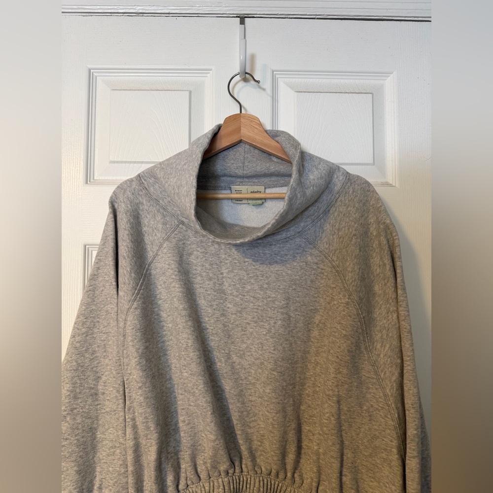 Daily Practice by Anthropologie Long-Sleeve Funnel Neck Sweatshirt - Picture 4 of 7